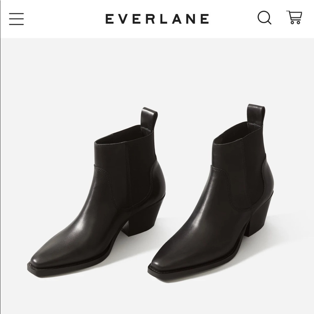 Everlane Western Booties